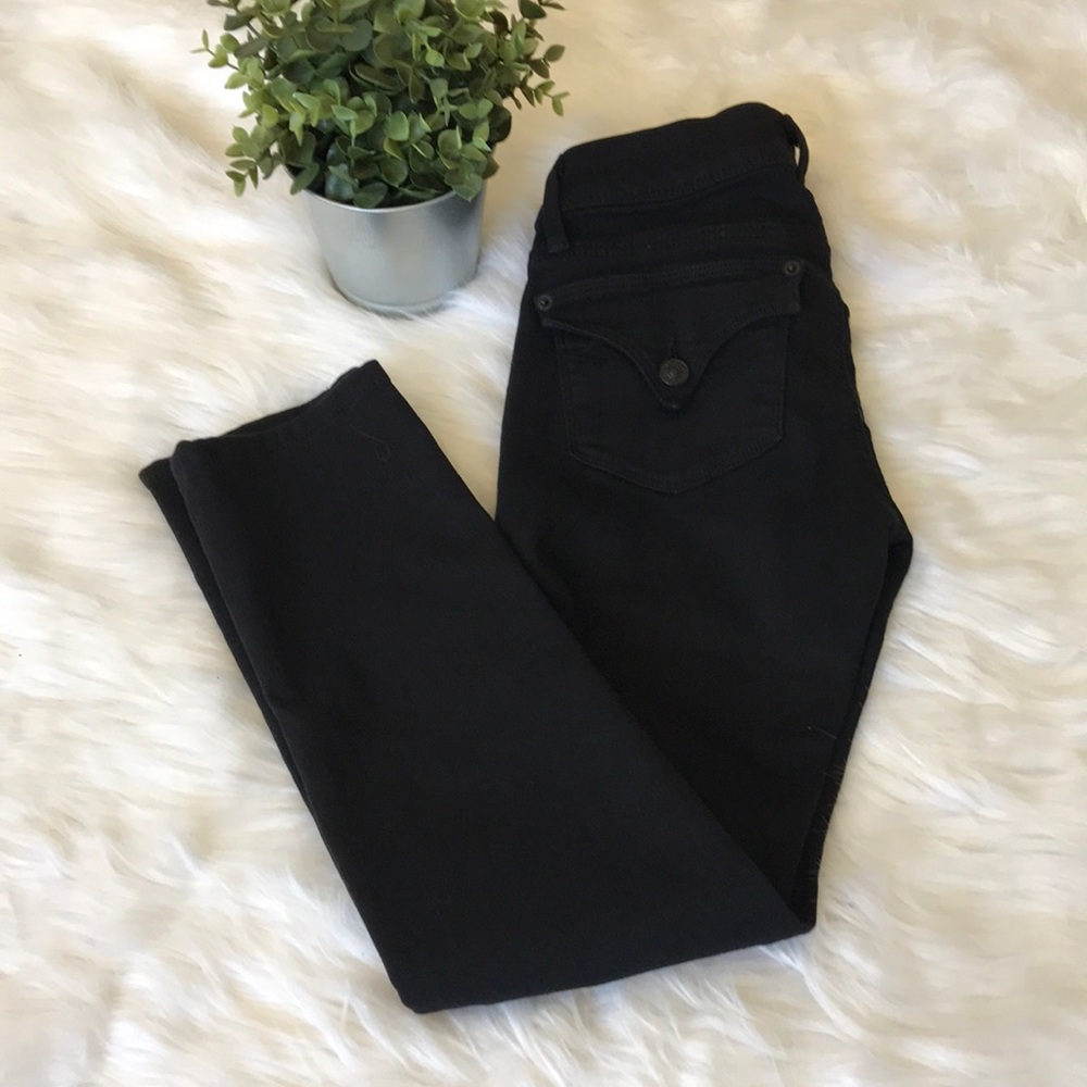 HUDSON jeans in black stretch denim Size 26